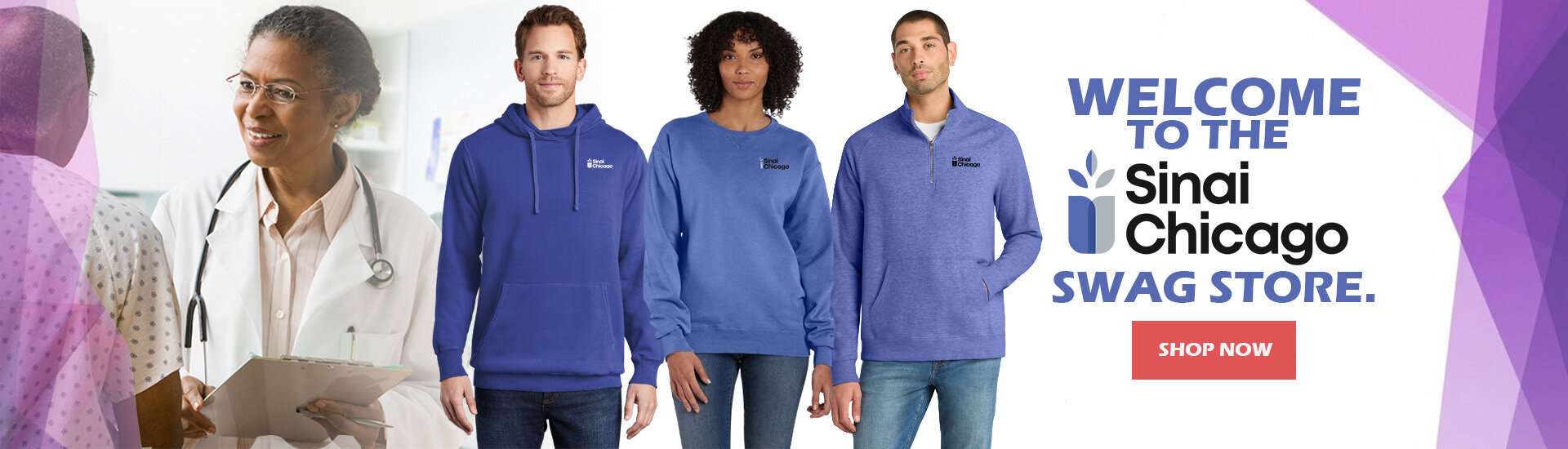 <a href='https://swag.sinaichicago.org/index.html?catid=2465'>Shop Crewneck Sweatshirts</a><a href='https://swag.sinaichicago.org/index.html?catid=2467'>Shop 1/4 Zip Pullovers</a><a href='https://swag.sinaichicago.org/index.html?catid=2466'>Shop Hoodies</a>